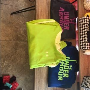 3- UA women’s hoodies